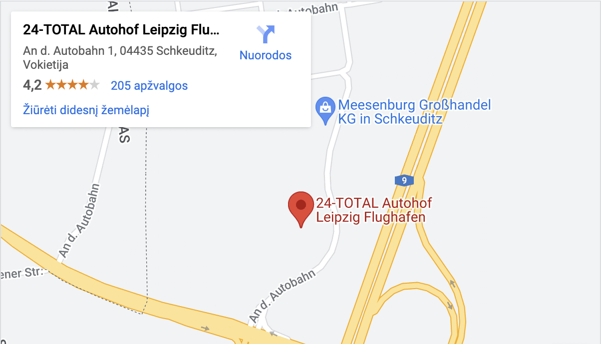 Autohof Leipzig Flughafen